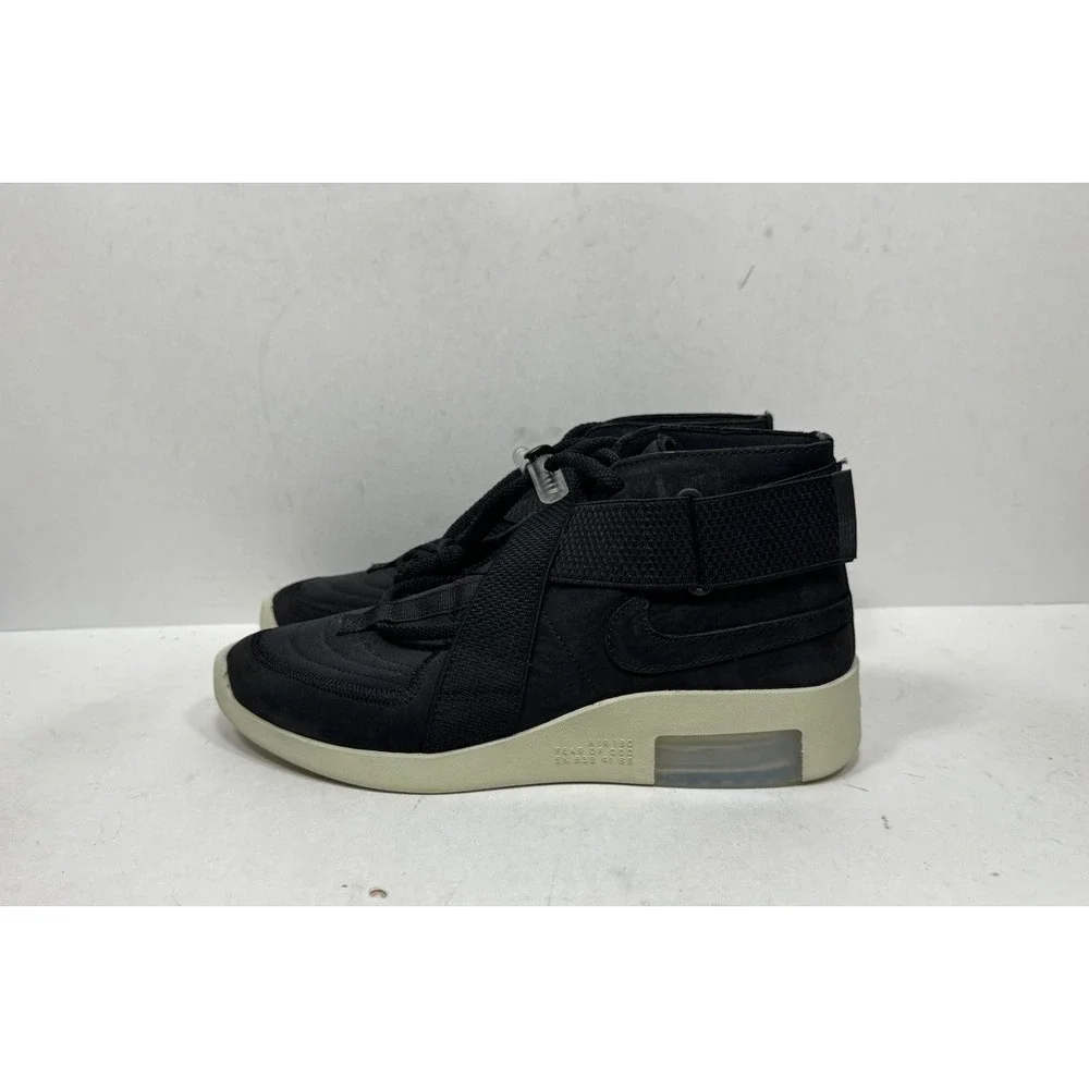 Nike Air Fear Of God Raid Black‎ Fossil Men's Size 7.5 AT8087-002 Shoes Sneakers